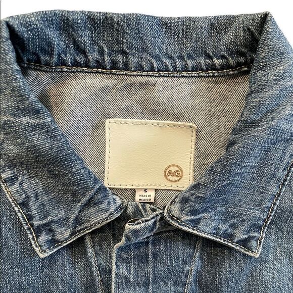 AG Adriano Goldschmied Robyn Jacket Jean / Denim Jacket Size Small - Picture 6 of 11
